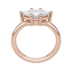 Load image into Gallery viewer, EDGY BASKET CLASSIC MARQUISE CUT MOISSANITE ENGAGEMENT RING