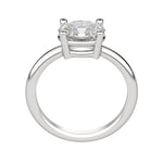 Load image into Gallery viewer, EDGY BASKET CLASSIC OVAL CUT MOISSANITE ENGAGEMENT RING
