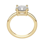 Load image into Gallery viewer, EDGY BASKET CLASSIC OVAL CUT MOISSANITE ENGAGEMENT RING