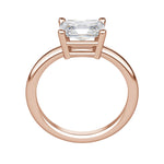 Load image into Gallery viewer, EDGY BASKET CLASSIC RADIANT CUT MOISSANITE ENGAGEMENT RING