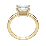 Load image into Gallery viewer, EDGY BASKET CLASSIC RADIANT CUT MOISSANITE ENGAGEMENT RING