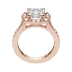Load image into Gallery viewer, ELMS CUSHION CUT MOISSANITE ENGAGEMENT RING