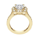 Load image into Gallery viewer, ELMS CUSHION CUT MOISSANITE ENGAGEMENT RING