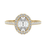 Load image into Gallery viewer, ENVY OVAL CUT MOISSANITE ENGAGEMENT RING