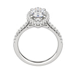 Load image into Gallery viewer, EROS OVAL CUT MOISSANITE ENGAGEMENT RING