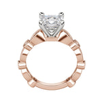 Load image into Gallery viewer, EYRE CUSHION CUT MOISSANITE ENGAGEMENT RING