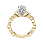 Load image into Gallery viewer, EYRE MARQUISE CUT MOISSANITE ENGAGEMENT RING