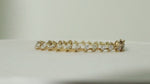 Load image into Gallery viewer, 14K SOLID GOLD PEAR/MARQUISE TENNIS BRACELET
