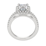 Load image into Gallery viewer, VAIL EMERALD CUT MOISSANITE ENGAGEMENT RING