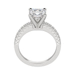 Load image into Gallery viewer, FATE CUSHION CUT MOISSANITE ENGAGEMENT RING
