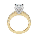 Load image into Gallery viewer, FATE CUSHION CUT MOISSANITE ENGAGEMENT RING