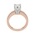 Load image into Gallery viewer, FATE OVAL CUT MOISSANITE ENGAGEMENT RING