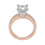 Load image into Gallery viewer, FATE PRINCESS CUT MOISSANITE ENGAGEMENT RING