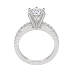 Load image into Gallery viewer, FATE ROUND CUT MOISSANITE ENGAGEMENT RING