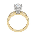 Load image into Gallery viewer, FATE ROUND CUT MOISSANITE ENGAGEMENT RING