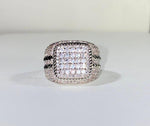 Load image into Gallery viewer, FULL ICE OUT MOISSANITE DIAMOND REAL VVS MEN’S CUSTOM HIP HOP DESIGNER BIG RING