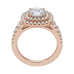 Load image into Gallery viewer, GLOW ROUND CUT MOISSANITE ENGAGEMENT RING