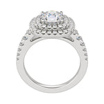Load image into Gallery viewer, GLOW ROUND CUT MOISSANITE ENGAGEMENT RING