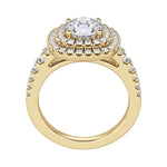 Load image into Gallery viewer, GLOW ROUND CUT MOISSANITE ENGAGEMENT RING