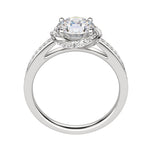 Load image into Gallery viewer, HAIL ROUND CUT MOISSANITE ENGAGEMENT RING