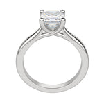 Load image into Gallery viewer, HARP ASSCHER CUT MOISSANITE ENGAGEMENT RING