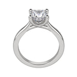 Load image into Gallery viewer, HARP PRINCESS CUT MOISSANITE ENGAGEMENT RING