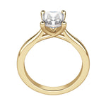 Load image into Gallery viewer, HARP RADIANT CUT MOISSANITE ENGAGEMENT RING