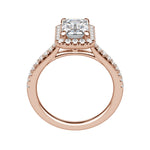 Load image into Gallery viewer, HELM EMERALD CUT MOISSANITE ENGAGEMENT RING