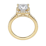 Load image into Gallery viewer, HELM PRINCESS CUT MOISSANITE ENGAGEMENT RING