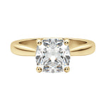 Load image into Gallery viewer, HERO CUSHION CUT MOISSANITE ENGAGEMENT RING