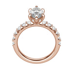 Load image into Gallery viewer, HOLM BOLD MARQUISE CUT MOISSANITE ENGAGEMENT RING