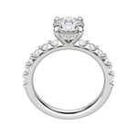 Load image into Gallery viewer, HOLM BOLD ROUND CUT MOISSANITE ENGAGEMENT RING