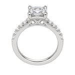 Load image into Gallery viewer, HORA CUSHION CUT MOISSANITE ENGAGEMENT RING