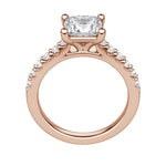 Load image into Gallery viewer, HORA PRINCESS CUT MOISSANITE ENGAGEMENT RING