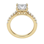 Load image into Gallery viewer, HORA PRINCESS CUT MOISSANITE ENGAGEMENT RING