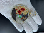 Load image into Gallery viewer, ICE OUT MOISSANITE DIAMOND “GOD VS DEVIL” CUSTOMIZE ICED OUT PENDANT