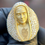 Load image into Gallery viewer, ICED OUT CHAMPION RING REAL VVS MOISSANITE DIAMOND HIP HOP RINGS