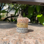 Load image into Gallery viewer, ICED OUT ROTATING SPINNING HIP HOP MOISSANITE DIAMONDS BIRTHDAY ANNIVERSARY RING