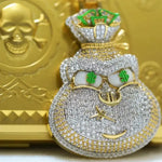 Load image into Gallery viewer, custom diamond pendants