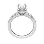 Load image into Gallery viewer, IRIS BOLD RADIANT CUT MOISSANITE ENGAGEMENT RING