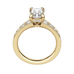 Load image into Gallery viewer, IRIS BOLD RADIANT CUT MOISSANITE ENGAGEMENT RING
