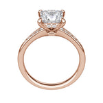 Load image into Gallery viewer, IRIS PRINCESS CUT MOISSANITE ENGAGEMENT RING