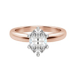 Load image into Gallery viewer, ISLE 6-PRONG OVAL CUT MOISSANITE ENGAGEMENT RING