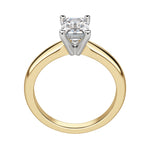 Load image into Gallery viewer, ISLE EMERALD CUT MOISSANITE MOISSANITE ENGAGEMENT RING