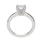 Load image into Gallery viewer, ISLE ROUND CUT MOISSANITE ENGAGEMENT RING