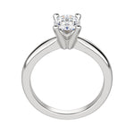 Load image into Gallery viewer, ISLE OVAL CUT MOISSANITE ENGAGEMENT RING