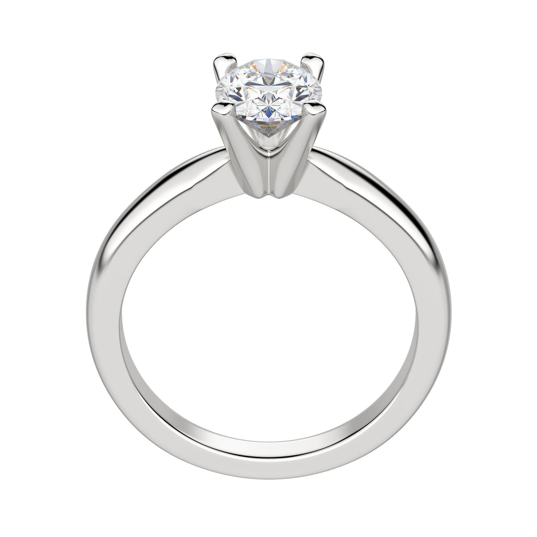 ISLE OVAL CUT MOISSANITE ENGAGEMENT RING