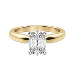 Load image into Gallery viewer, ISLE OVAL CUT MOISSANITE ENGAGEMENT RING