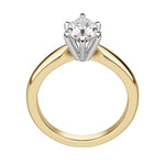 Load image into Gallery viewer, ISLE PEAR CUT MOISSANITE ENGAGEMENT RING