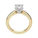 Load image into Gallery viewer, ISLE PRINCESS CUT MOISSANITE ENGAGEMENT RING